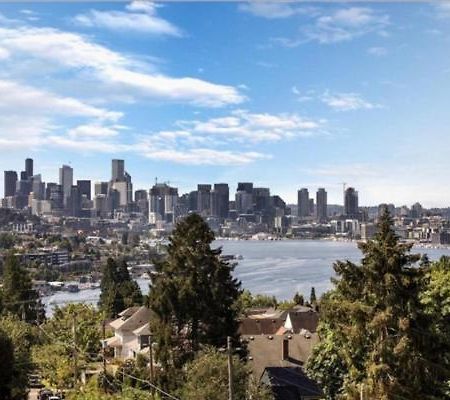 Rooftop Patio With Waterview, Private Garden & Grill 3Br 3Ba- Modern Cityscape Seattle Exteriör bild
